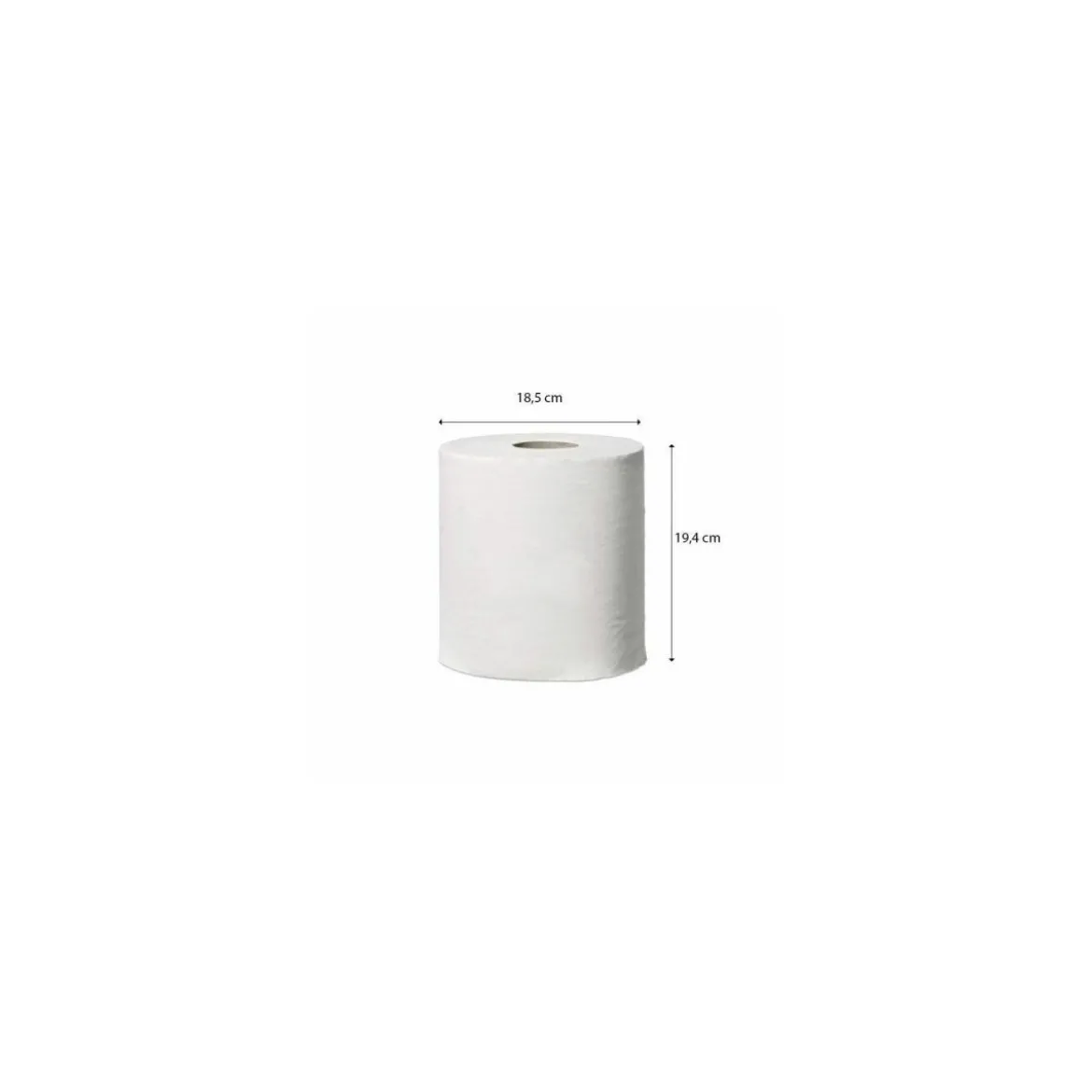 Bobine essuyage distributeur Reflex 2 plis blanc Tork - par 6