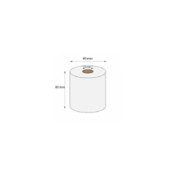 Bobine thermique continu 8 x 8 x 1,2 cm - par 50