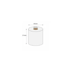 Bobine thermique continu 5,7 x 6 x 1,2 cm - par 50