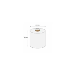 Bobine thermique continu 50 x77 x 12 mm - par 50