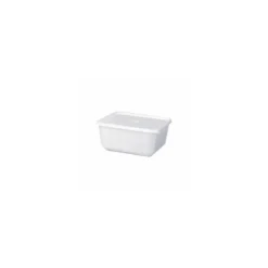Boite Carty blanche avec couvercle 450 ml - par 200