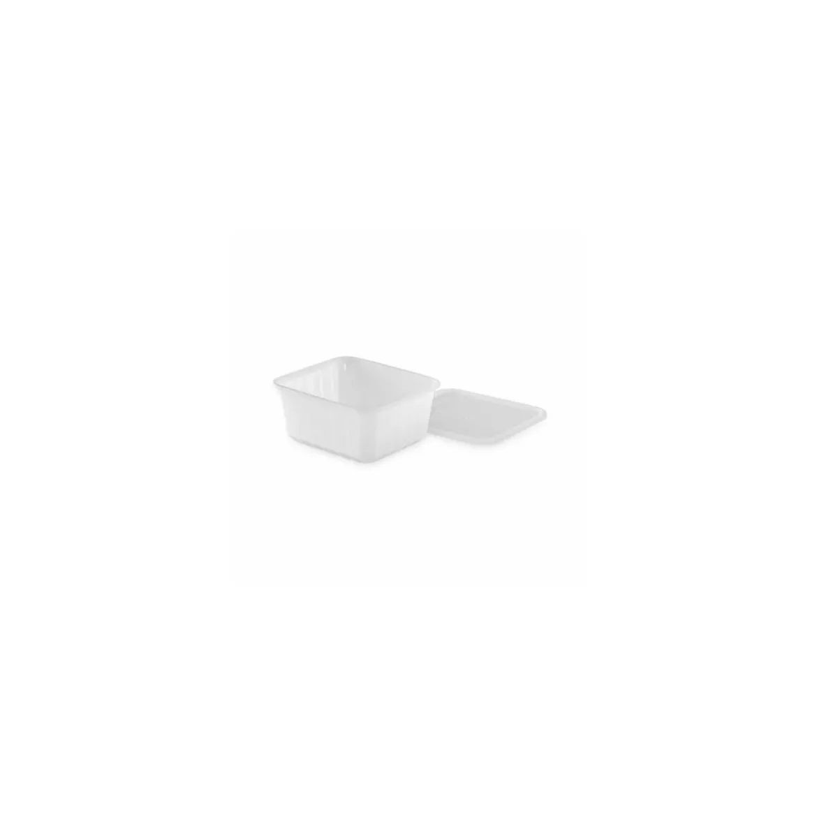 Boite Carty blanche avec couvercle 450 ml - par 200
