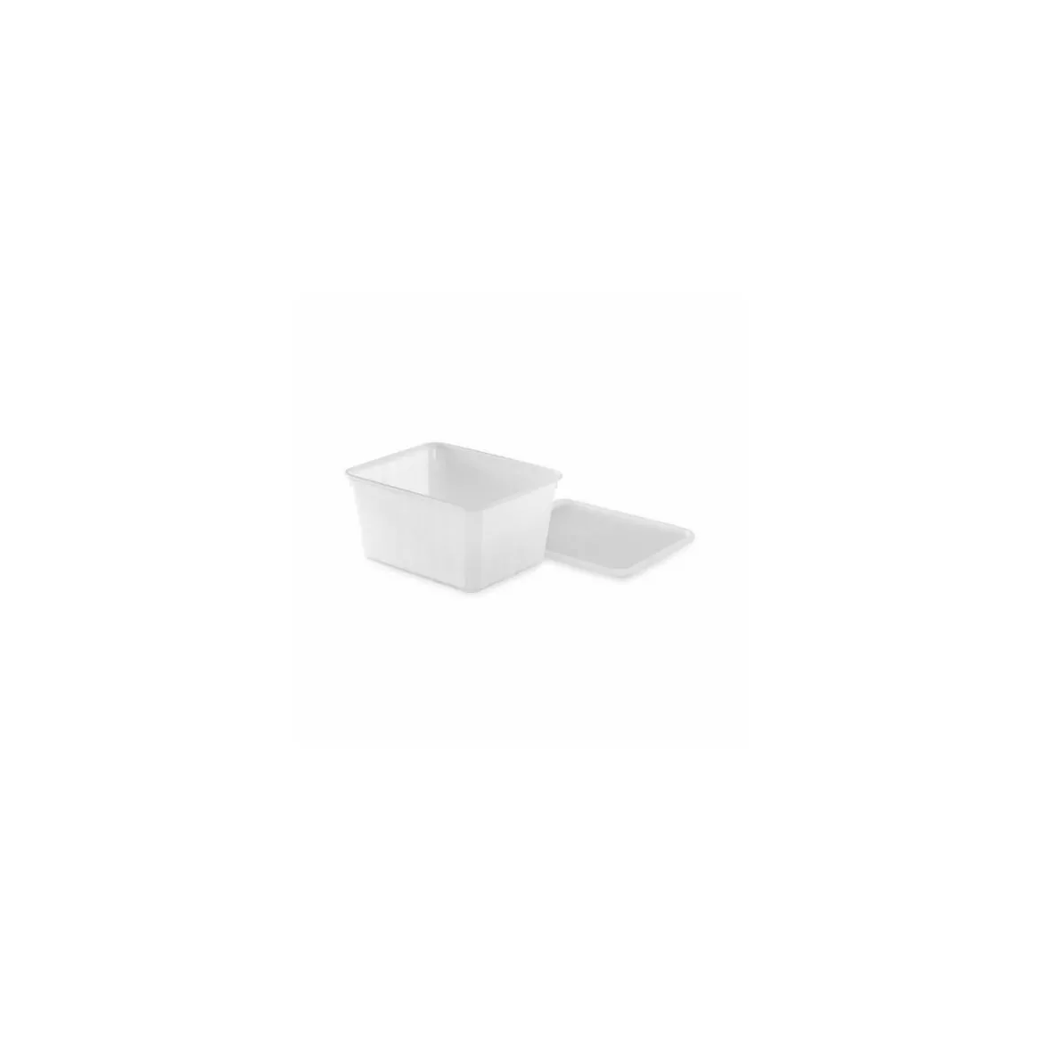 Boite Carty blanche avec couvercle 1150 ml - par 100