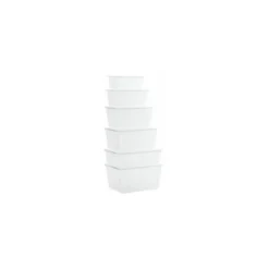 Boite Carty blanche avec couvercle 1150 ml - par 100