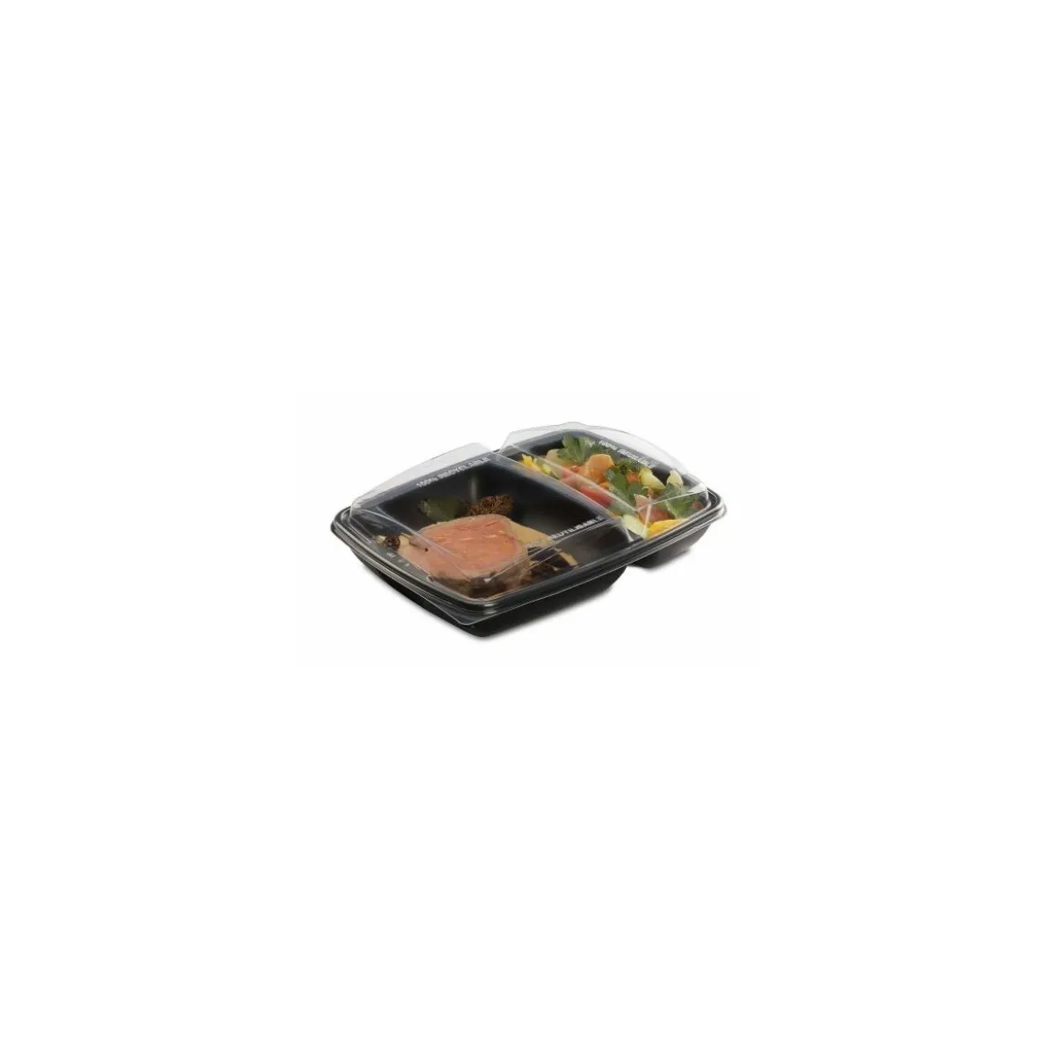 Boite Deliverypack 2 compartiments PP 95 cl - par 30