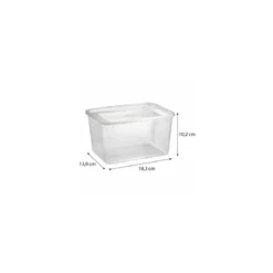Boite Knauf translucide PP 150 cl - par 200