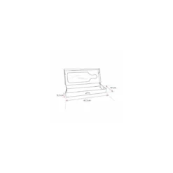 Boite planche carton 455 x 190 x 50 mm - par 20