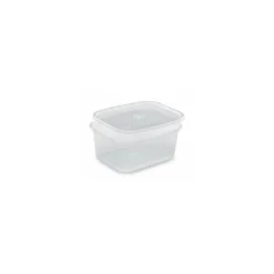 Boite plastique translucide Prestipack avec couvercle 900 ml - par 300