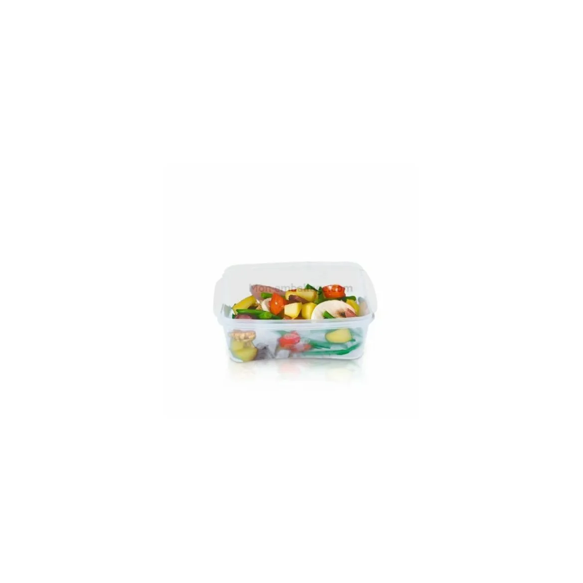 Boite Prestipack transparente 600 ml avec couvercle - par 30