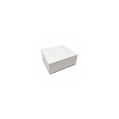 Boite pâtissière blanche en carton 20 x 20 x 8 cm - par 50
