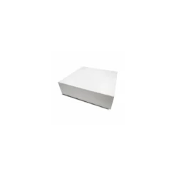 Boite pâtissière blanche en carton 28 x 28 x 8 cm - par 50