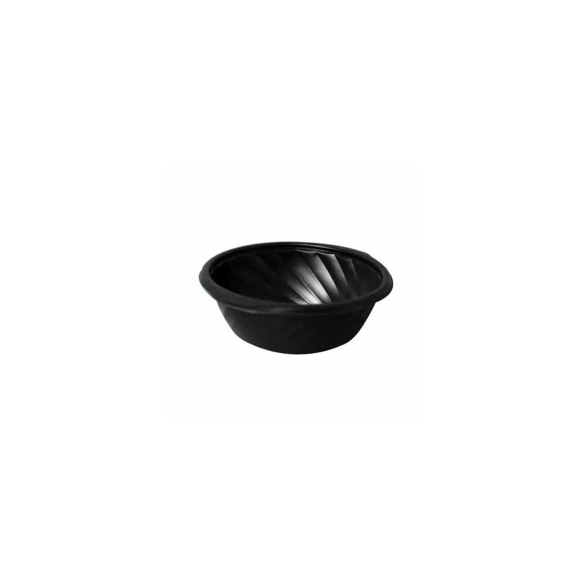 Bol plastique scellable noir 400 ml - par 600