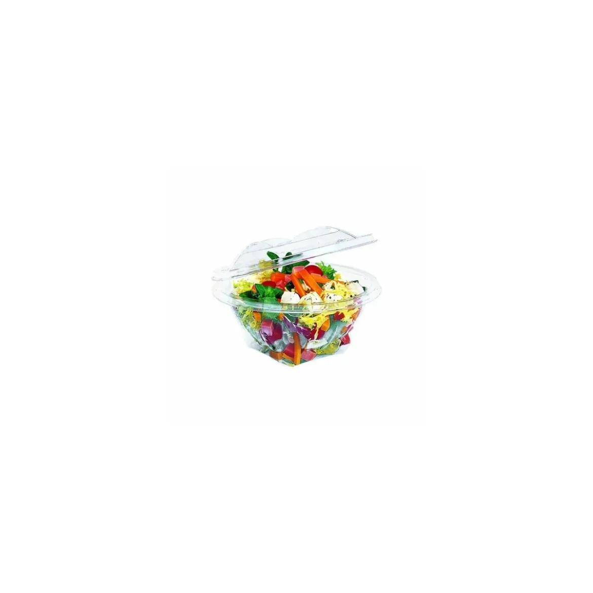 Bol salade Sekipack à couvercle déchirable 250 ml - par 60