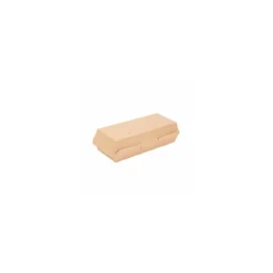 Boîte alimentaire rectangulaire kraft brun 2000 ml - par 50