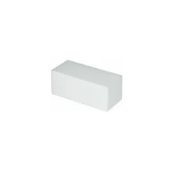 Boîte à buche blanche 35 x 13 x 13 cm - par 25