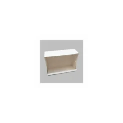 Boîte à buche carton blanc 40 x 11 x 11 cm - par 25