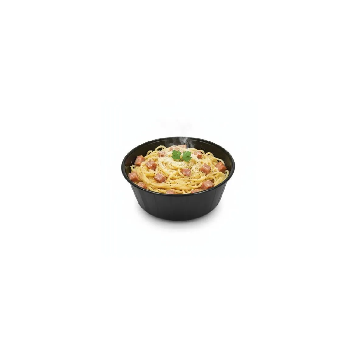 Boîte Carty ronde noire 750 ml - par 125