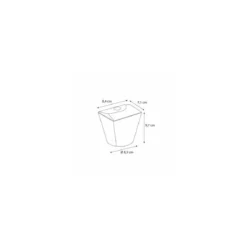 Boîte à pâtes carton blanche 480 ml - par 50