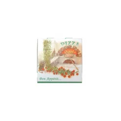 Boîtes à pizza à coins droits 