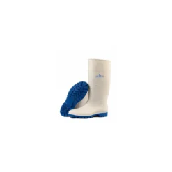 Botte PVC blanc mixte - Pointure 46