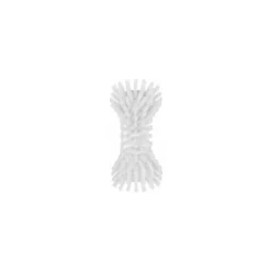 Brosse papillon à main blanc 23 cm