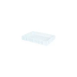 Caisse ajourée PEHD blanc 15 L