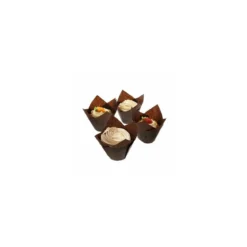 Caissette de cuisson papier brun 