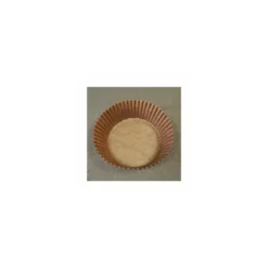 Caissette plissée brune 6 x 2,5 cm (n°1201) - par 1000