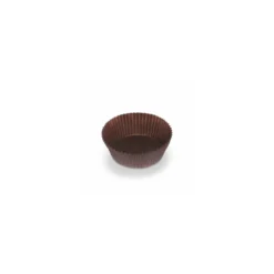 Caissette plissée brune 6,9 x 3 cm (n°1207) - par 1000