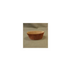 Caissette plissée brune 6,9 x 3 cm (n°1207) - par 1000