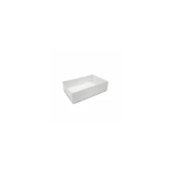 Caissette pâtissière blanche 26 x 15 x 6,5 cm - par 100