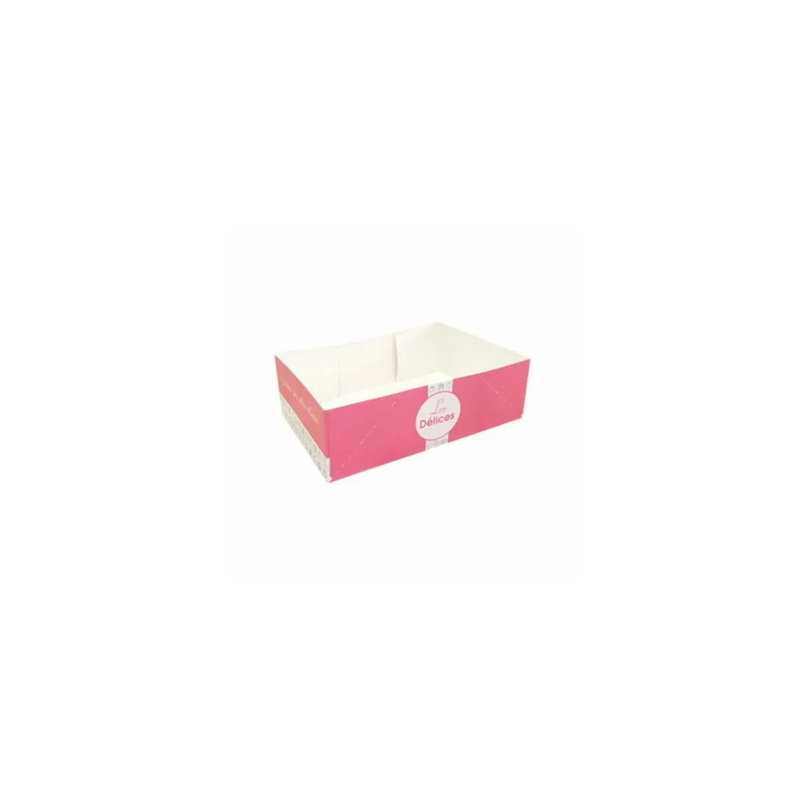 Caissette pâtissière 16 x 11 x 5 cm décor AURIOS - par 100