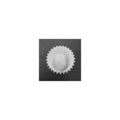 Caissette ronde plissée papier blanc ø 2,5 cm - par 1000