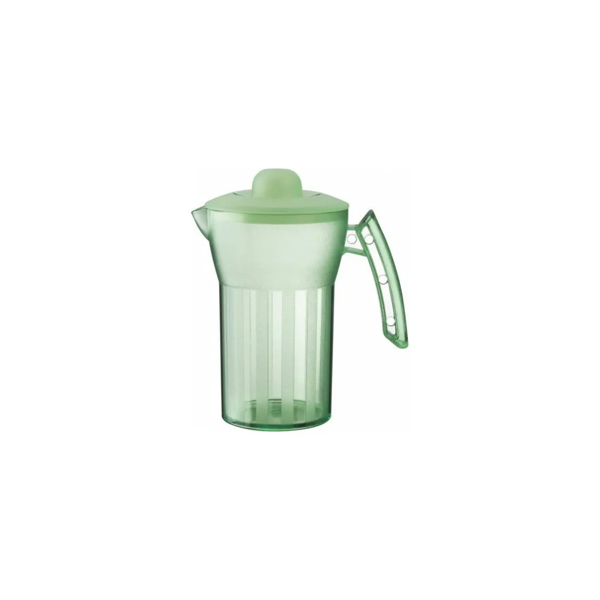 Carafe avec couvercle copolyester vert 0,5 L - par 7