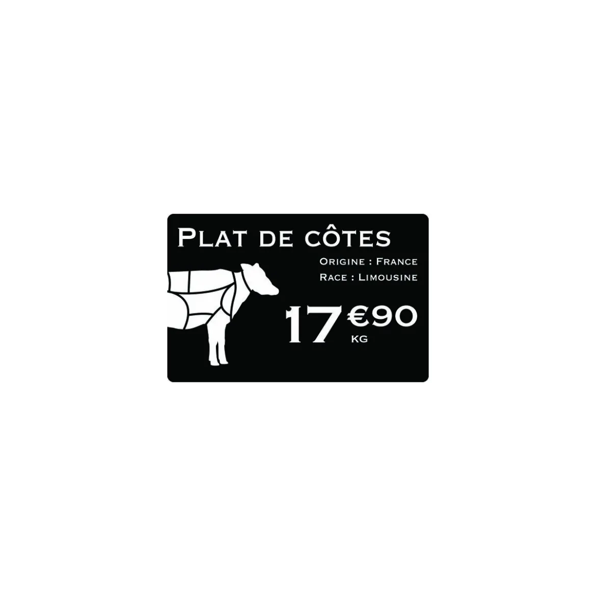 Cartes PVC noires Edikio Access Flex et Duplex 8,56 x 5,4 cm - par 500