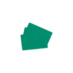 Cartes PVC vertes Edikio Access Flex et Duplex 8,56 x 5,4 cm - par 100