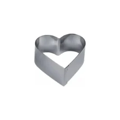 Cercle coeur inox 20 cm