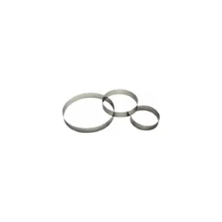 Cercle à entremet ø 8 x 3,5 cm