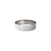 Cercle à vacherin inox ø 16 x 6 cm