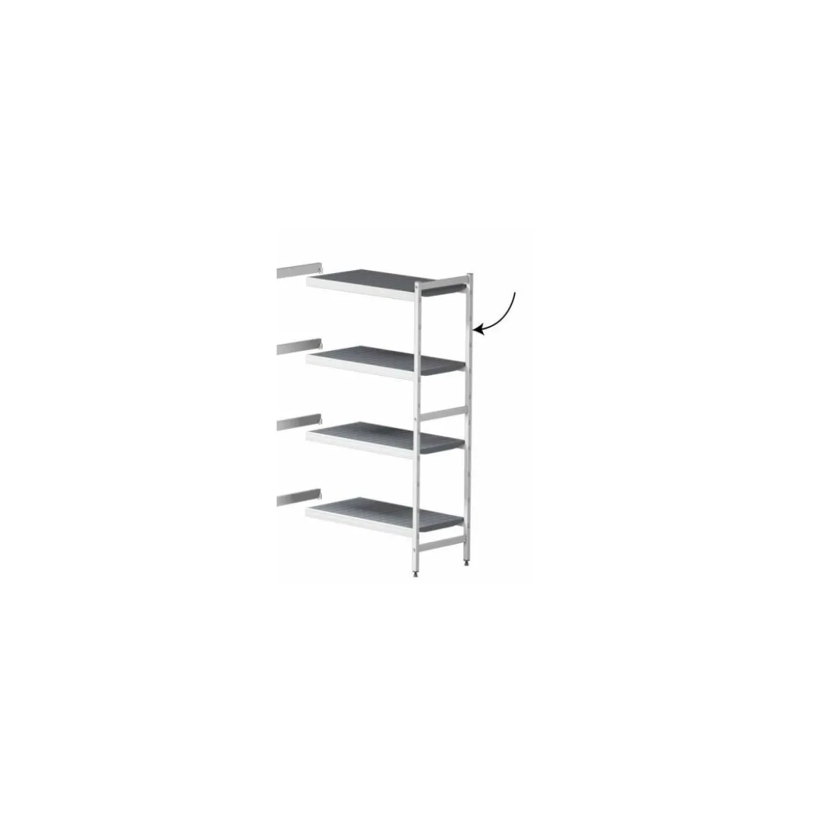 Échelle pour rayonnage Fermostock 6611 et 6622 P 56 cm