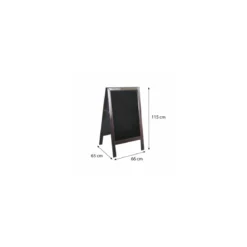 Chevalet bois authentique 115 x 65 cm