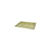 Clayette rectangulaire osier blanc 60 x 40 cm