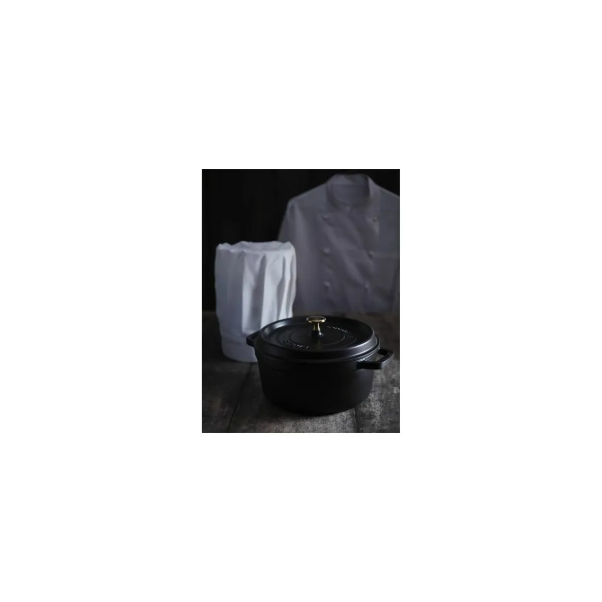 Cocotte fonte noire Staub ø 28 cm
