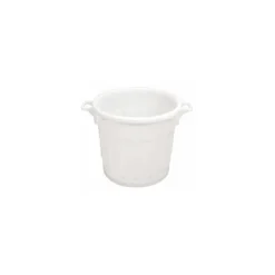 Conteneur fourre-tout blanc 75 L emboîtable sans couvercle