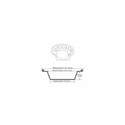 Coquille Saint Jacques aluminium 12 cl - par 100