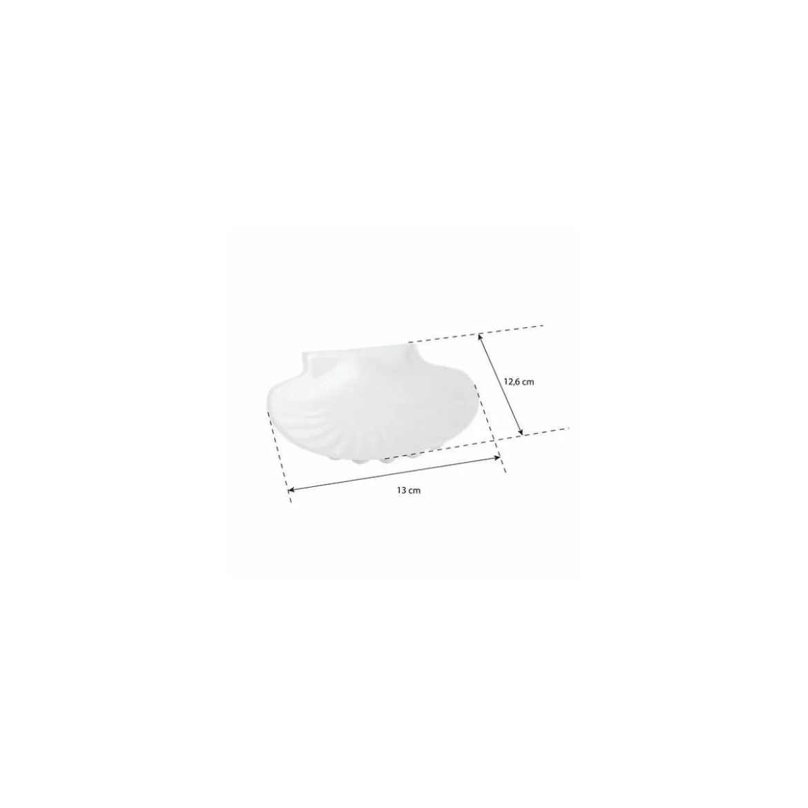 Coquille St Jacques blanche PS 220 ml - par 100