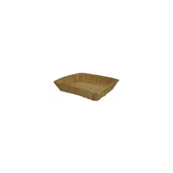 Corbeille Dordogne en PP miel 38 x 28 x 8 cm