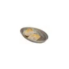 Corbeille à pain inox ovale 26 x 18 cm