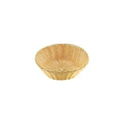 Corbeille à pain polypropylène imitation osier ø 20 cm