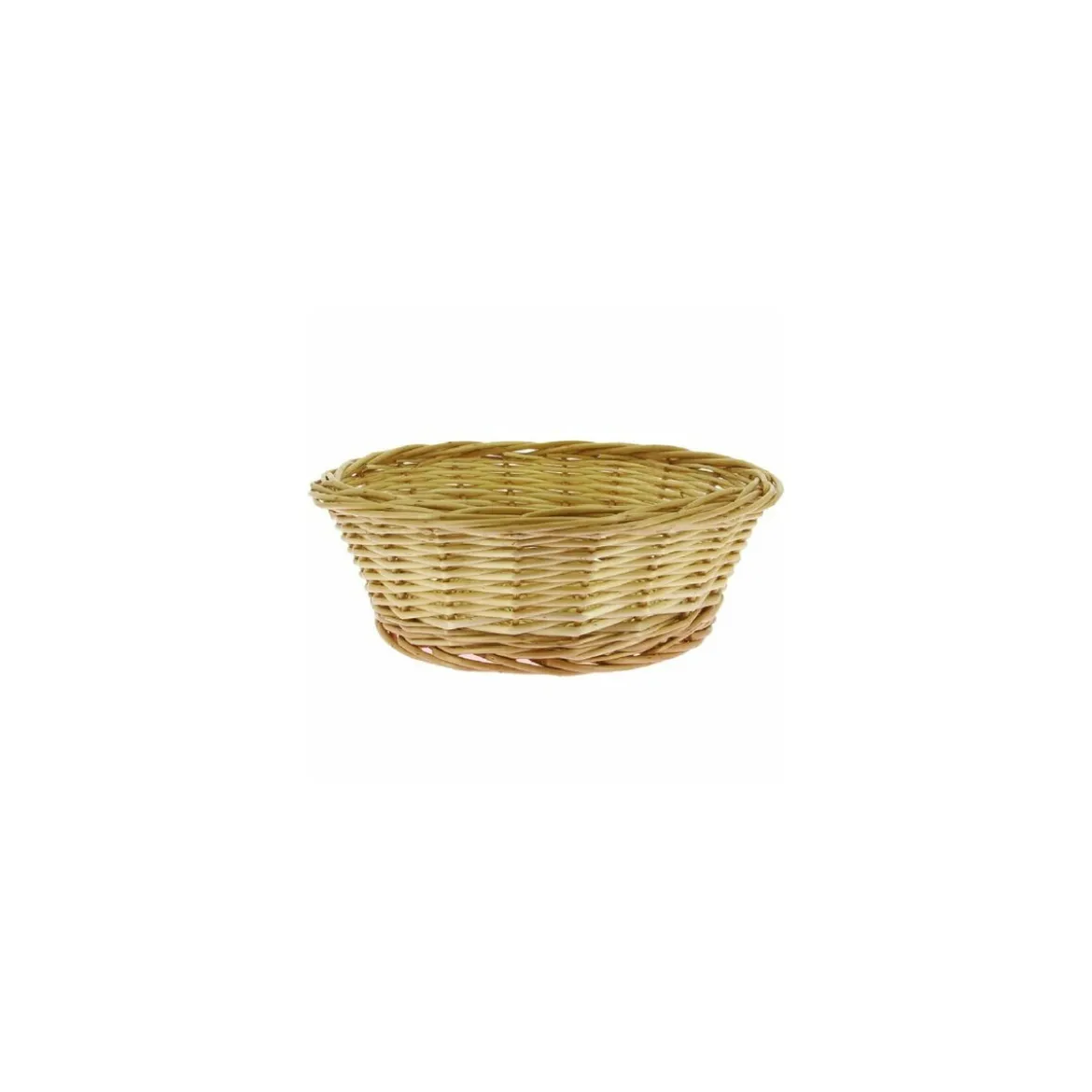 Corbeille ronde Naturys osier ø 30 x 10 cm - par 8